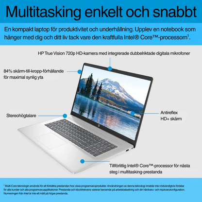 HP Laptop 17 med Intel Core i7-1355U